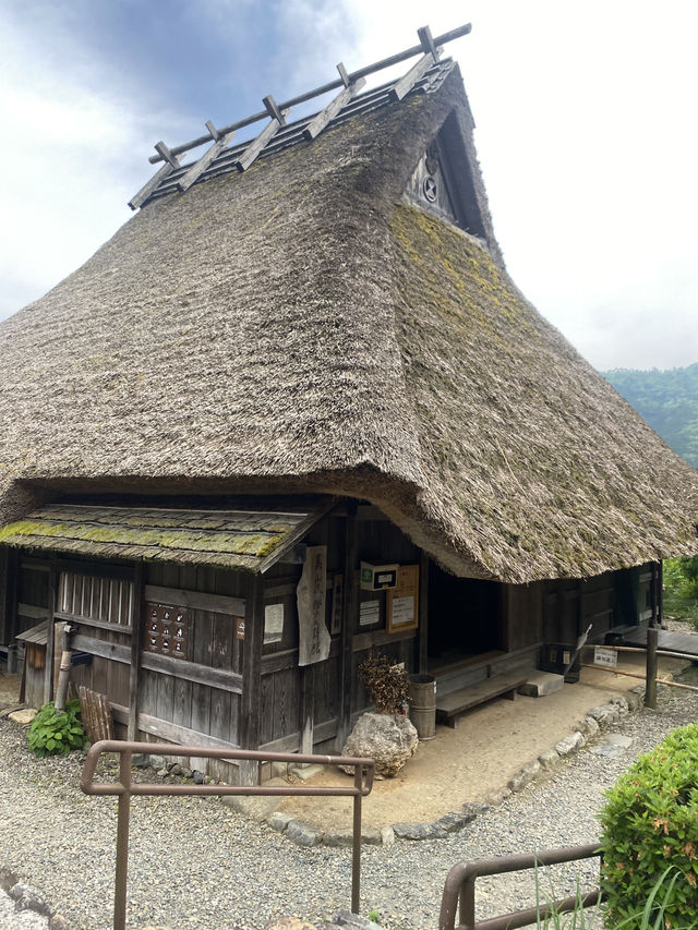 美山合掌村～很有特色的建築～牛奶餅乾必買