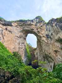 Lush Trails and Fairy Bridges at Xiaoqikong Scenic Area