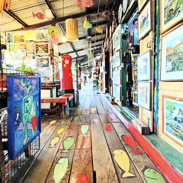 運河沿いに広がるアートのオアシス！静けさと創造性が融合するバンコク🇹🇭