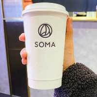 🧋 SOMA – ชานมดีไซน์เก๋ใจกลาง Zhongshan ไทเป