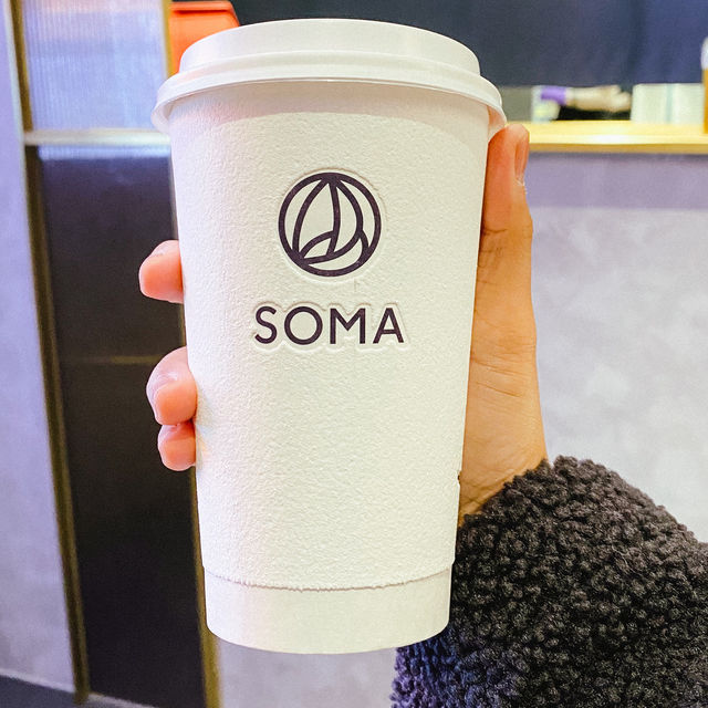 🧋 SOMA – ชานมดีไซน์เก๋ใจกลาง Zhongshan ไทเป