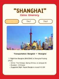 A trip to Shanghai! 🇨🇳