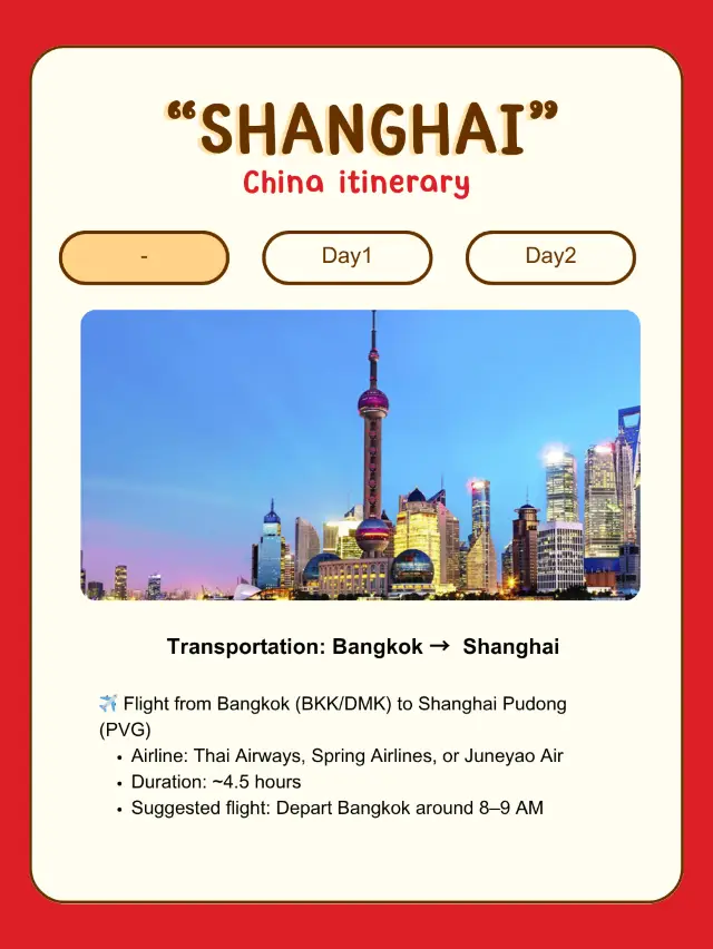 A trip to Shanghai! 🇨🇳