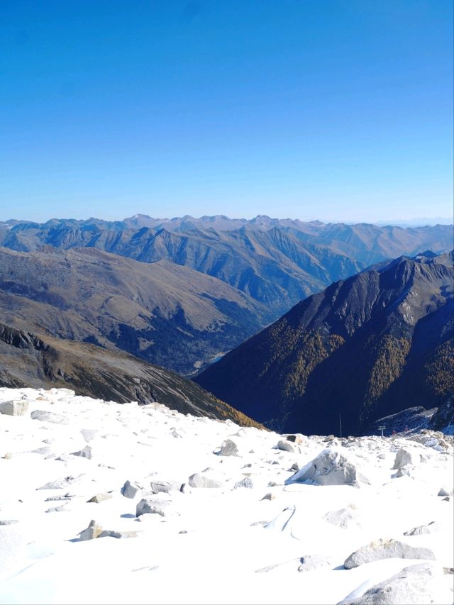 🏔️ : จุดชมวิว Dagu Glacier Scenic เฉิงตู จีน