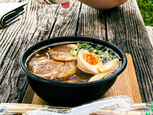 【愛媛】四国カルストで出会う、野性味あふれる猪骨ラーメン🐗🍜