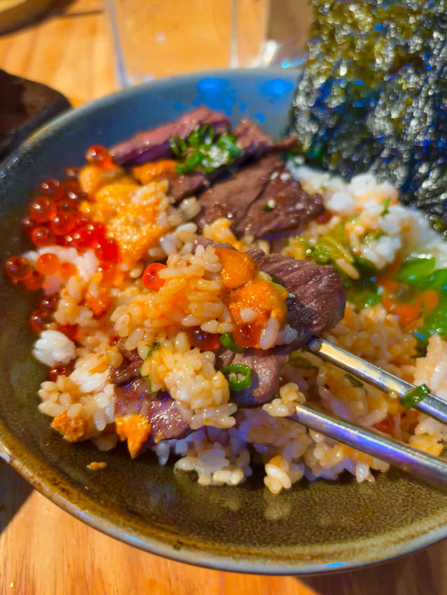 荃灣黑馬：juicy石燒牛肉 滿滿海膽