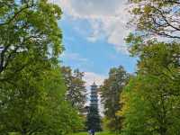 런던 큐 가든을 가다! 왕립식물원의 중국탑