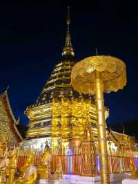พามาชมวัดพระธาตุดอยสุเทพ ยามเย็นกันค่ะ 🙏🙏🙏