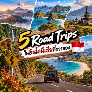 🚗 5 Road Trips ในอินโดนีเซียที่ควรลอง 🇮🇩ขับรถเที่ยวอินโดนีเซีย ชมธรรมชาติแบบเต็มอิ่ม 🌋🏝️