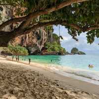 The beautiful Railay beach in Krabi