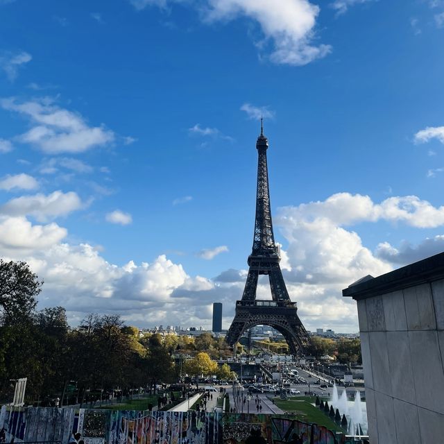 Eiffel Tower from Different places 