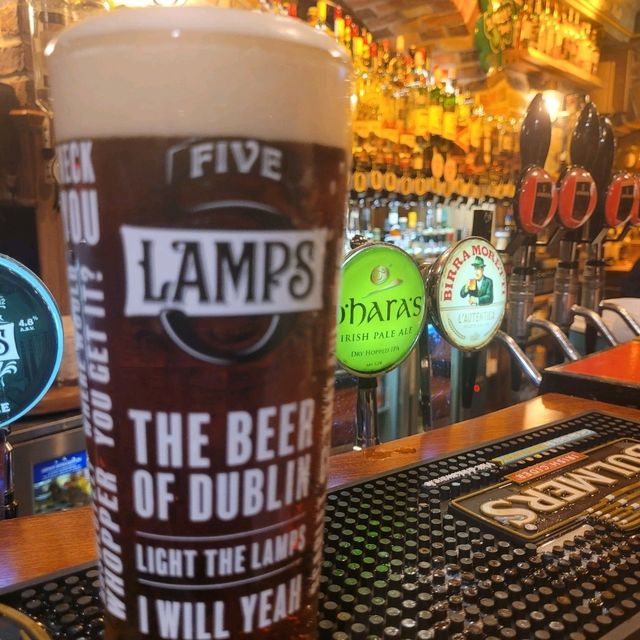 The coolest bar area is Temple Bar !