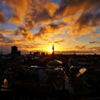 Copenhagen at Sundown: Reflections on a City in Gold