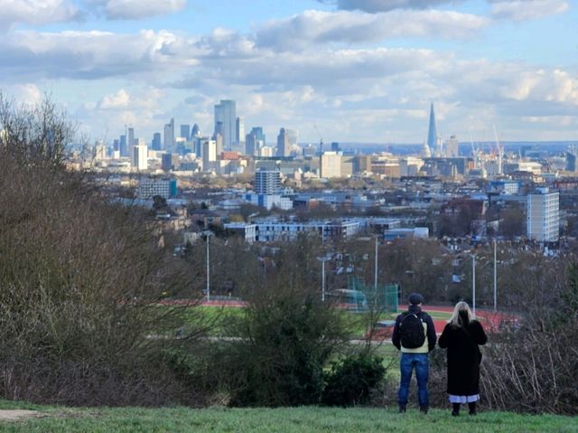 Parliament Hill: one of the best views of the London skyline