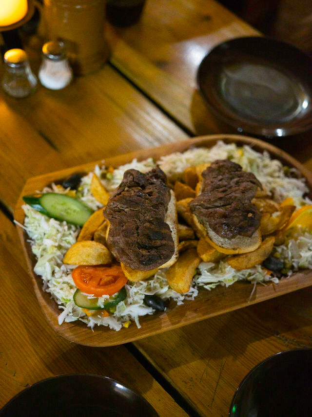 Medieval restaurant in Bucharest 