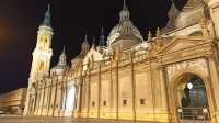 📍 Zaragoza by Night – Illuminated Landmarks & Lively Tapas Streets 🌙✨