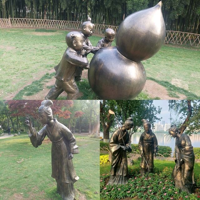 Nanjing, Mochou park with hidden gems 