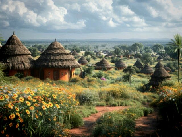 ethiopian village home 