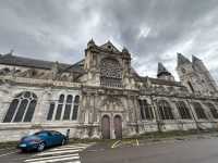 Beautiful gothic church in Normandy 