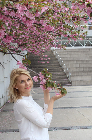 Hidden Sakura Spot near the Brooklyn Museum 🌸📍