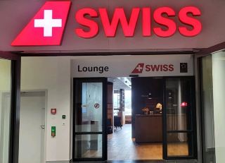 Бизнес-зал авиакомпании Swiss Air в аэропорту Цюриха.