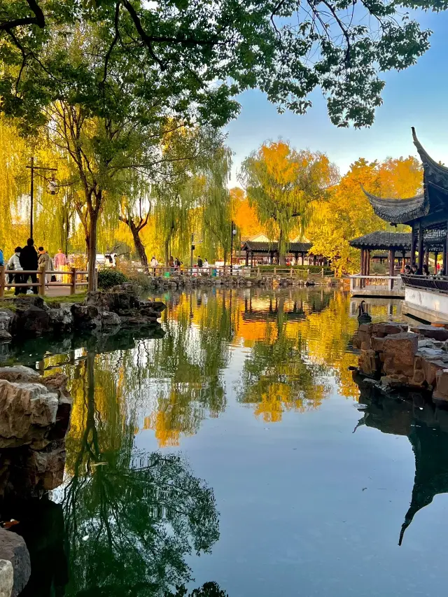 No wonder Qianlong went down to Jiangnan six times, Suzhou in late autumn is so beautiful