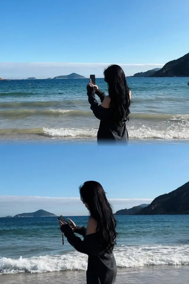 ภาพทริปท่องเที่ยวชีอาวของฮ่องกงในฤดูหนาว สำรวจทะเลสีฟูจิสีน้ำเงินที่ลึกลับ