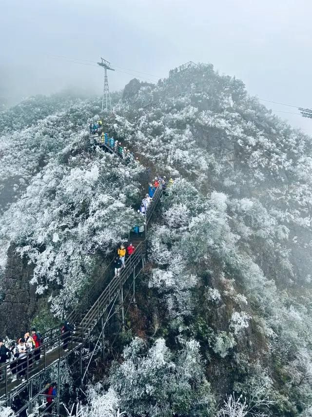 廣東也下雪？不去北方也能看雪！！