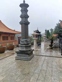 益陽白鹿寺，始建於唐，距今一千二百餘年