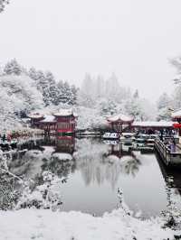 綿陽的雪：冬日童話