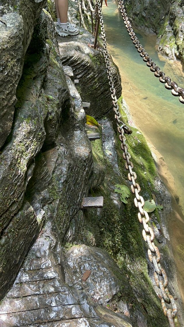 湖南湘西坐龍峽中南第一奇峽