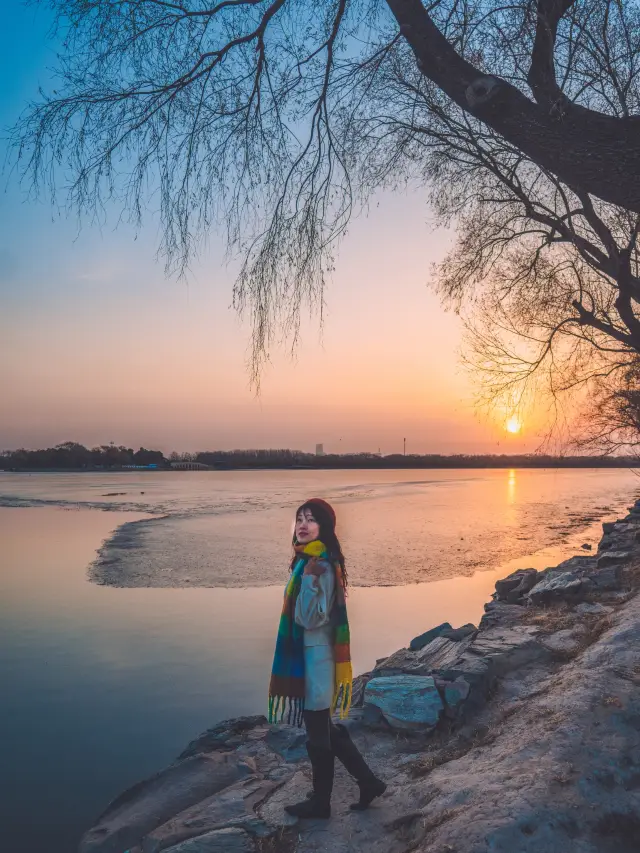 Drag your bestie to watch the sunrise at the Summer Palace: Winter photo strategy to avoid the crowds!