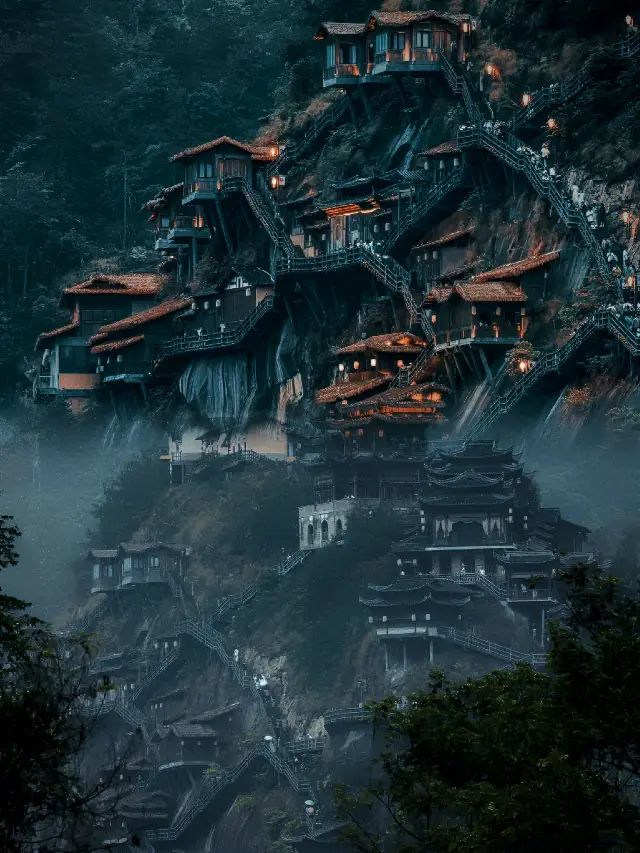 The Immortal World on the Cliff | Dreaming Back to Canglan Jue | Wangxian Valley