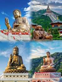 山東第一佛山～龍口南山大佛！