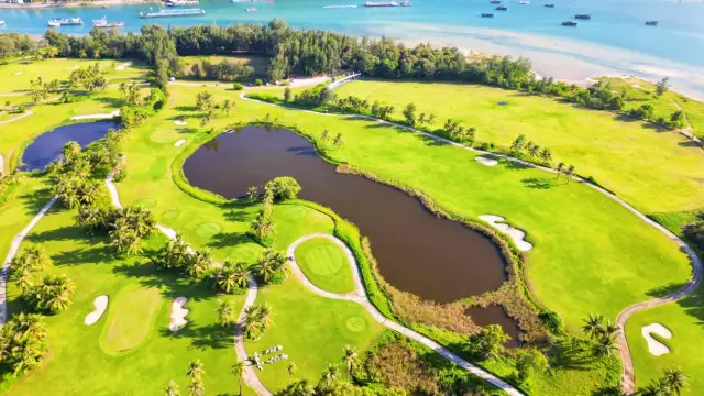 趕海+高爾夫，親子時光的夢幻組合！