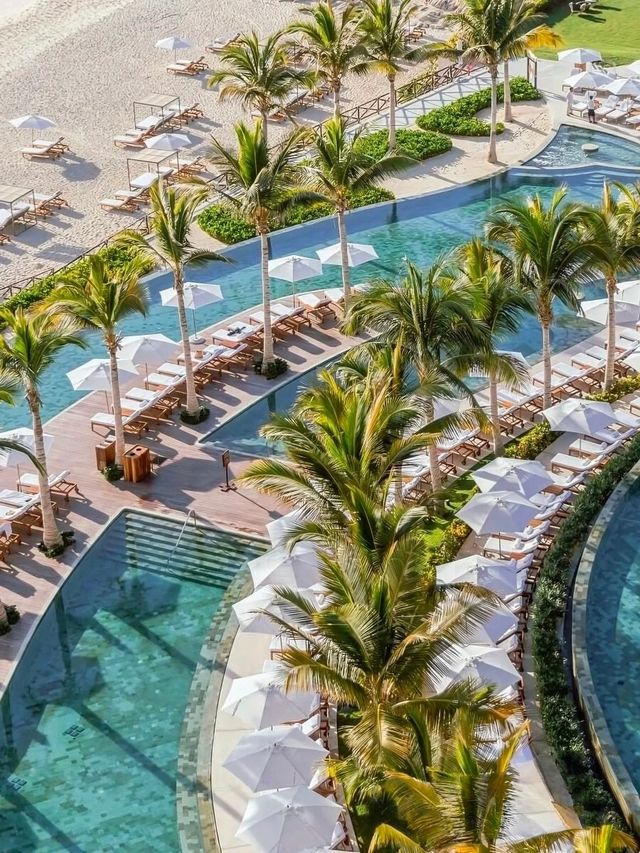 真的在Los Cabos，住到人生酒店!!。