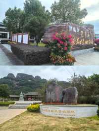 "客家第一神山"冠豸山。