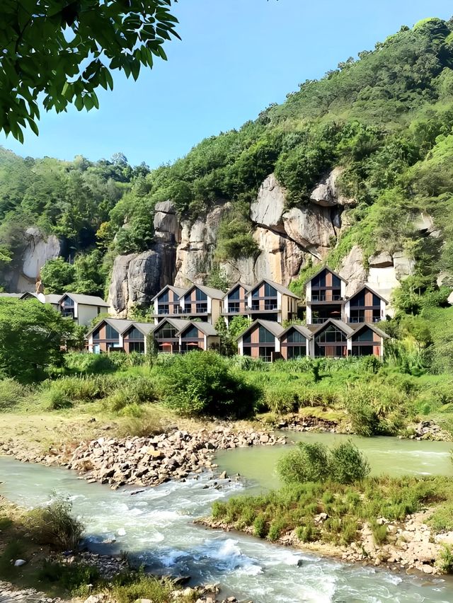 紹興 staycation 住進峭壁野奢 villa。