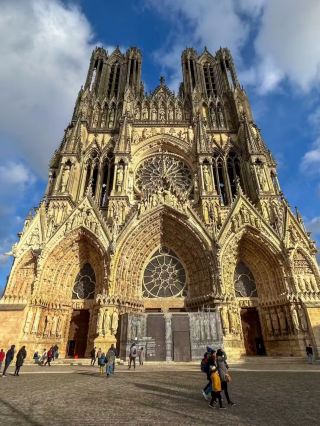 Visited Reims Cathedral, France 🇫🇷 