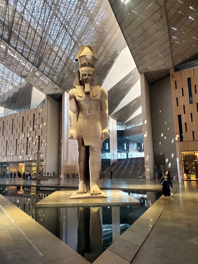 大埃及博物館——現代與歷史的完美結合。。