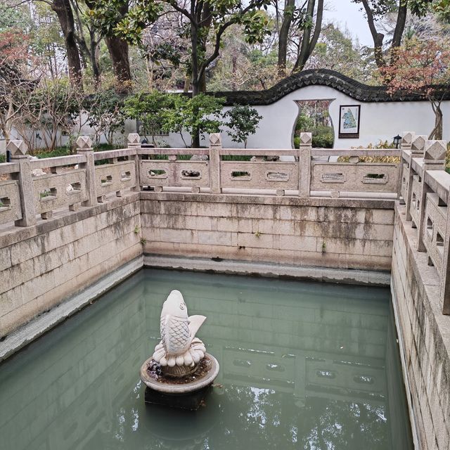 冬天的曲水園 冬天的曲水園