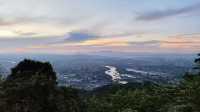 河源筆架山公園登高看日出，風景非常優美