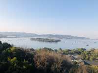 西湖美景和雷峰塔