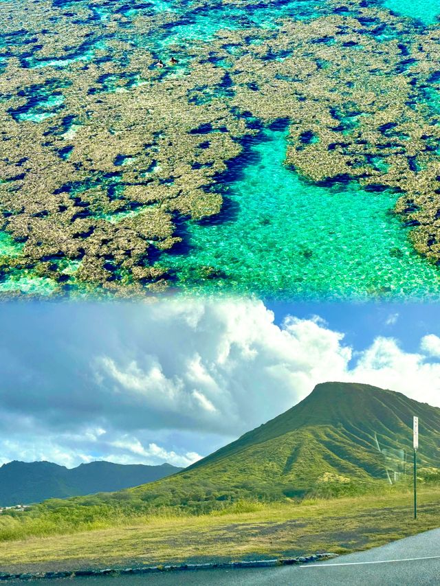 居高臨下的感覺：檀香山不但有海，而且有"山"
