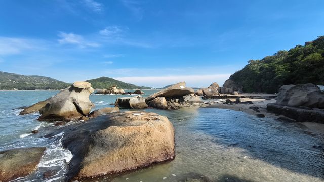 惠州三角洲島 | 人少景美的海上桃園，承包你的浪漫日出日落