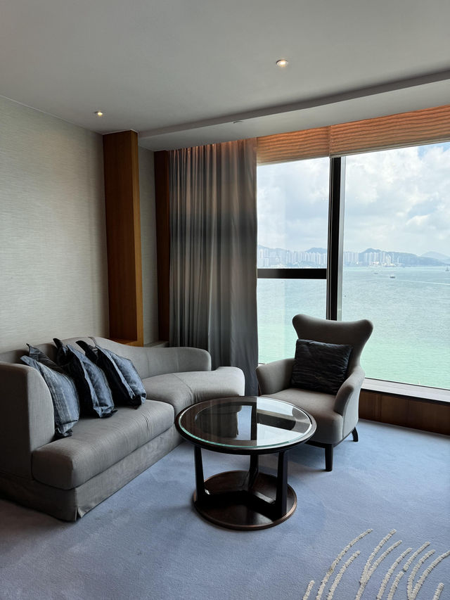 ✨香港紅磡嘉里酒店｜為了這片「無敵海景」，願意無限二刷！🌊