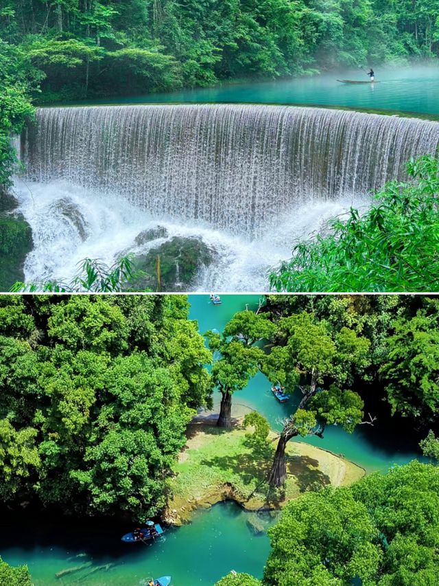 綠染貴州｜荔波的夏天是被水浸潤的綠