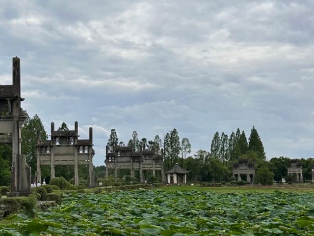 去了4次棠樾牌坊群鮑家花園，終於玩明白了！