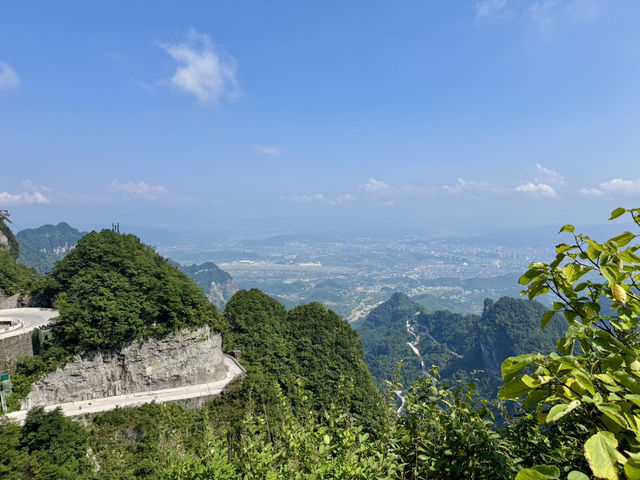 Tianmen mountain is simply breathtaking