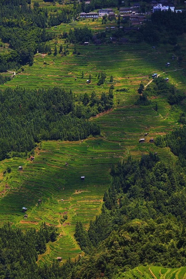 貴州黔東南加榜梯田‖體驗原生態的避世村寨風景